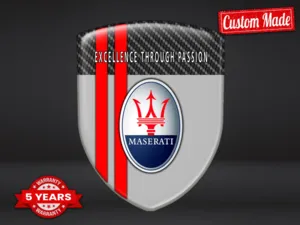 Maserati Heckscheibensticker Stilvoll Stabil Exklusiv Auto